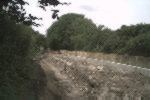 All the old wall is gone.