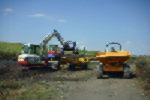 Dave and stella on the diger and the dumper